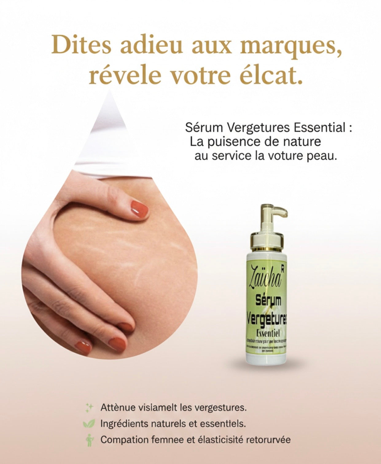 Vergeture solution